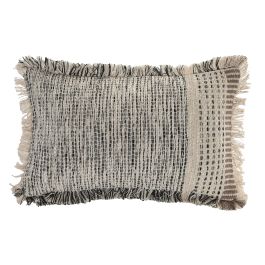 DKD Home Decor Pack de 2 Cojines Boho de Algodón Crudo 30x50 cm, Hechos a Mano, con Cremallera y Relleno de 380g Precio: 21.49999995. SKU: B1DVB8MCP9