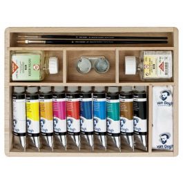 Set de Pintura al Óleo Talens Van Gogh Multicolor (2 Unidades) Set de Pintura al Óleo Talens Van Gogh Multicolor (2 Unidades)