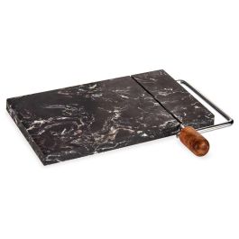 Kinvara Tabla de Cortar Queso Mármol Negro 21x24x2.5 cm (8 Unidades) Kinvara Tabla de Cortar Queso Mármol Negro 21x24x2.5 cm (8 Unidades)