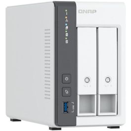 Qnap TS-216G NAS 2 Bahías 3.5"/2.5" 2.5GbE con 4GB RAM NPU IA | Servidor Almacenamiento Torre Hogar/Oficina hasta 39TB