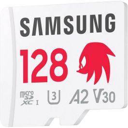 Samsung MB-MD128S 128 GB MicroSDXC UHS-I Clase 10 U3 V30 Tarjeta de Memoria, Lectura 180MB/s, Escritura 130MB/s
