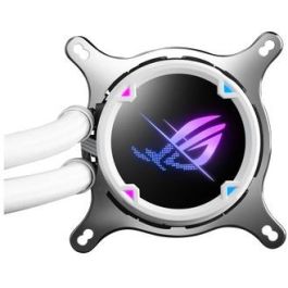 ASUS ROG Strix LC II 240 ARGB White Edition - Refrigeración Líquida AIO 240mm para CPU, Ventiladores 12cm, RGB