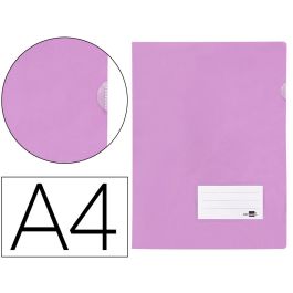 Carpeta Liderpapel Dossier A4 Uñero Lavanda Opaco 10 unidades Precio: 5.79000004. SKU: B1D4BYPNT4