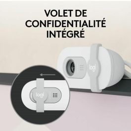 Logitech BRIO 100 Webcam, Full HD 1080p, 2 MP, Micrófono Omnidireccional, Tapa de Privacidad, USB