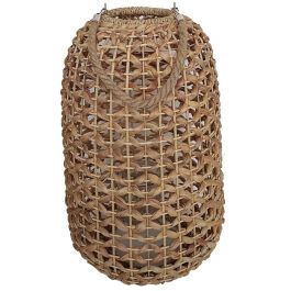 Portavela Balines DKD Home Decor Natural 33 x 71 x 33 cm