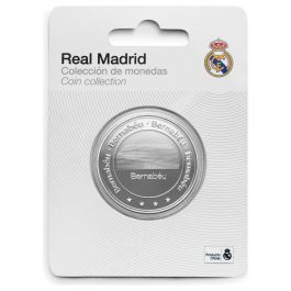 REAL MADRID Moneda Plateada Oficial Estadio Bernabéu Coleccionista
