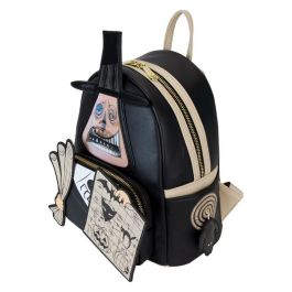 Loungefly Mochila lenticular Mayor with Plans Pesadilla Antes de Navidad Disney 26cm - Piel vegana y tirantes ajustables