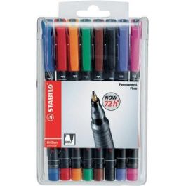 Estuche 8 Marcadores Permanente P.Media Surtido Ohpen Universal 1Mm. Stabilo 843/8 Precio: 13.50000025. SKU: B18SKF44GK