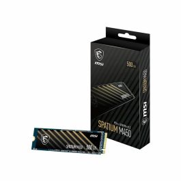 MSI S78-440K190-P83 Disco Duro Interno SSD M.2 PCIe Gen4 500GB NVMe – Lectura 3600MB/s Escritura 2300MB/s