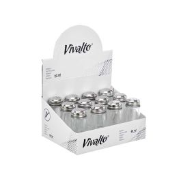 Salero Cristal Conico Vivalto 5X10CM (48 Unidades) Salero Cristal Conico Vivalto 5X10CM (48 Unidades)