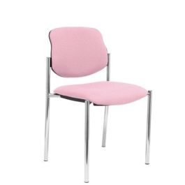 Silla Piqueras Y Crespo Villalgordo Confidente Chasis Cromo Asiento Y Respaldo Tapizados Bali Rosa Palido Precio: 160.49999988. SKU: B1CW9FQ98D
