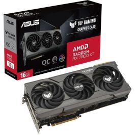 Asus TUF-RX7800XT-O16G-GAMING Tarjeta Gráfica para Gaming con 16GB VRAM y Tecnología AMD Radeon RX, Resolución Máx. 7680x4320 Precio: 894.68999983. SKU: B1BH7AK4BH