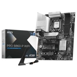 MSI 911-7E41-001 Placa Base PRO B860-P WiFi, Intel LGA 1851, 4 DDR5, USB 10GBPS, WiFi 7, ATX Precio: 193.49999955. SKU: B17C5KZGE9