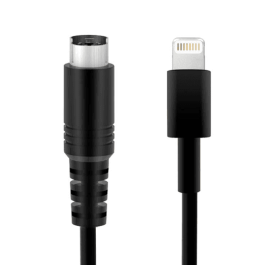 IK Multimedia Cable Lightning a Mini-DIN Precio: 33.7900002. SKU: B13KZLAC5W
