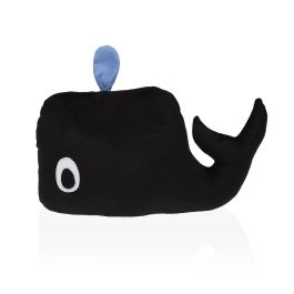 Sujetador de puerta Versa Poliéster Textil 12 X 25 X 38 CM Ballena
