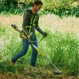 Ryobi RYO1706555943598 Desbrozadora 36V con Hoja Tri-Arc+™ de 3 dientes 26 cm y Manillar, cable Ø 1,65 mm