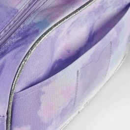 Cerdá Neceser de Aseo de Viaje Disney Frozen II Elsa, 100% Poliéster, Niñas 3-12 Años, Color Lila