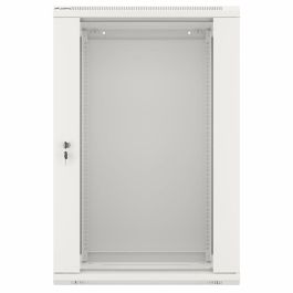 Lanberg WF01-6418-10S Armario Rack de Pared 18U, Color Gris, 60 kg de Capacidad Máxima Lanberg WF01-6418-10S Armario Rack de Pared 18U, Color Gris, 60 kg de Capacidad Máxima