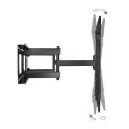 Soporte de Pared Giratorio/ Inclinable/ Nivelable TooQ LP75100TN-B para TV de 60-100"/ hasta 80kg Soporte de Pared Giratorio/ Inclinable/ Nivelable TooQ LP75100TN-B para TV de 60-100"/ hasta 80kg