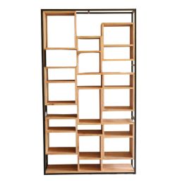 Estantería Home ESPRIT Metal madera de teca 110 X 27 X 195 CM Estantería Home ESPRIT Metal madera de teca 110 X 27 X 195 CM Precio: 636.89000012. SKU: B13JSFHSBV