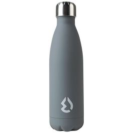 Water Revolution Botella Térmica de Acero Inoxidable Gris 500ml Antigoteo Doble Pared Aislada al Vacío Libre de BPA 24h Frío 12h Caliente