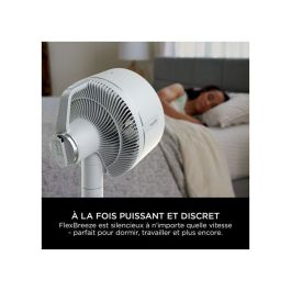 Shark SHA1719304504574 Ventilador FlexBreeze Ultrarrápido con o sin cable, 5 velocidades