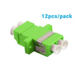 LOGON PROFESSIONAL FIBER COUPLERDUPLEX LC/LC - LIME GREEN/OM5 - 12PCS/PACK + SCREWS Precio: 20.50000029. SKU: B1JL6RVR93