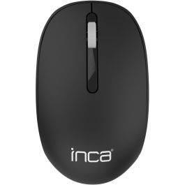 INCA IWM-241RS Ratón Inalámbrico 2,4GHz CANDY DESIGN 3D, 1200 DPI, Negro