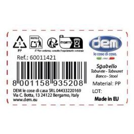 Inde Asiento Step Beclassic 26,7 cm Ancho, 18,2 cm Alto, 31,3 cm Largo, 3,93 kg (12 Unidades)