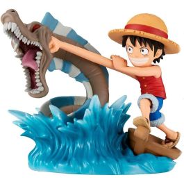 BANPRESTO Figura Monkey D Luffy vs Local Sea Monster Log Stories One Piece 7cm