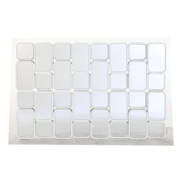 DKD Home Decor Espejo Moderno Blanco 4 x 60 x 90 cm (2 Unidades) Precio: 82.49999978. SKU: S3029738