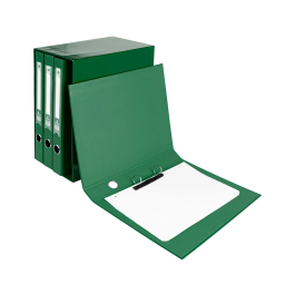 Liderpapel Módulo 4 Archivadores Folio 2 Anillas Mixtas 25mm Verde