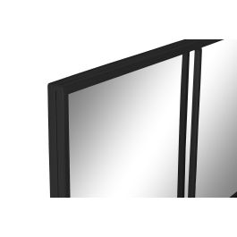 Espejo Loft DKD Home Decor Negro 2 x 122 x 122 cm Espejo Loft DKD Home Decor Negro 2 x 122 x 122 cm