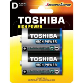 Pack de 2 Pilas D 2 Toshiba LR20/ 1.5V/ Alcalinas Precio: 6.95000042. SKU: B1C3E6QWKP