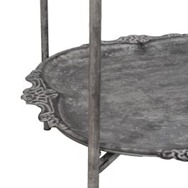 Estantería Gris Metal Decoración 45 X 45 X 144 cm