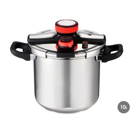 Kinvara Olla Presion 10L con Ruedas de Silicona - Plata/Negro/Rojo (Set de 4) Precio: 207.49999963. SKU: B19DE6ZXCG