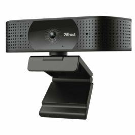 TRUST Webcam TW-350/ Enfoque Automático/ 3840 x 2160 4K UHD