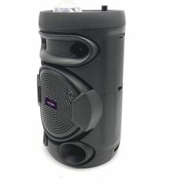 Inovalley KA02 BOWL Altavoz de Luz Bluetooth 400W con Función Karaoke, Bola LED Caleidoscopio, USB, Micro-SD y Micrófono Incluido