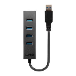 Lindy Hub USB 3.0 de 4 Puertos SuperSpeed 5Gbps