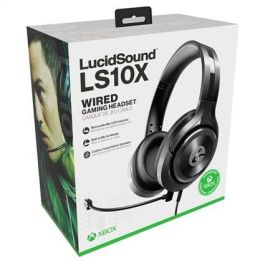 Lucid Sound LS10X Auricular Gaming con Cable Xbox Negro Micrófono Extraíble y Diadema Flexible