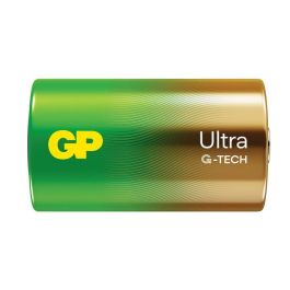 GP 13AU/LR20 GP Ultra Alkaline D-battery con tecnología G-Tech, pack de 2