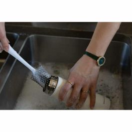 Nuby Cepillo Biberón y Tetina 2 en 1 con Soporte Higiénico NUB0048526993925