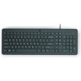 Teclado HP 150 Negro Qwerty Español Precio: 18.58999956. SKU: B1DD5YP7Q2