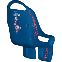 Stamp LA REINA DE LAS NIEVES II Portamuñecas para niña, se sujeta a tija de sillín, a partir de 3 años