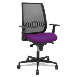 Silla Piqueras Y Crespo Alares Brazos Regulables Ergonomica Mecanismo Sincro Respaldo Malla Negra Asiento Tapizado Bali Morado Precio: 269.69000058. SKU: B1377AD5TQ
