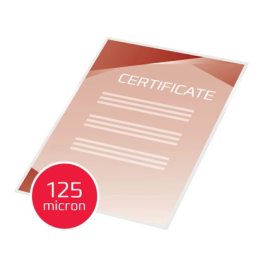 Funda Plastificar Gbc 216X303 (A4) 125Μ Mate Paquete De 100