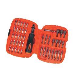 BLACK & DECKER Juego de atornillar de 45 piezas BLACK & DECKER Juego de atornillar de 45 piezas