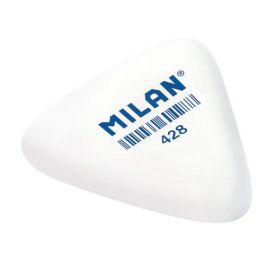 Milan Goma 428 Miga de Pan Triangular Gruesa Blanco Caja 28 Ud Precio: 10.95000027. SKU: S8413089