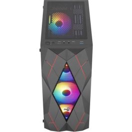 Caja para PC - AEROCOOL - Volcan G v1 (Negro) - Torre media - Formato ATX - Sin fuente de alimentación Caja para PC - AEROCOOL - Volcan G v1 (Negro) - Torre media - Formato ATX - Sin fuente de alimentación