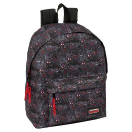 Safta Mochila Infantil Miles Morales con Bolsillos, Adaptable a Carro, 420x150x330 mm Precio: 26.49999946. SKU: B1FREHYT4Z